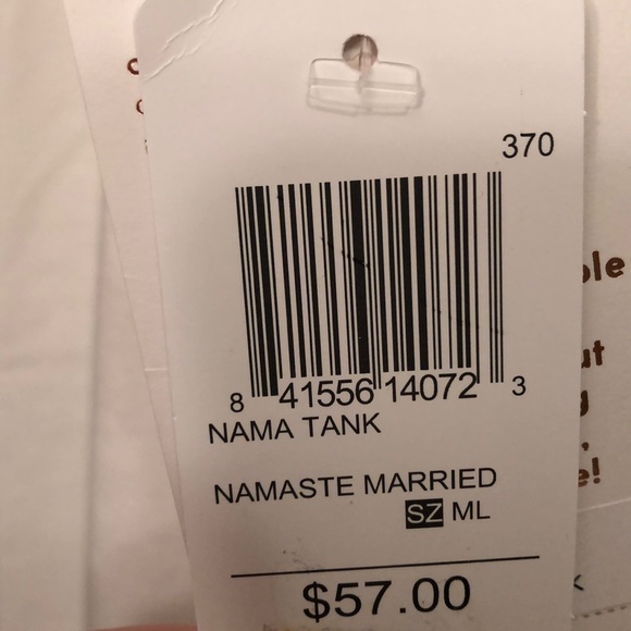 Onzie Bride Namaste Married Tank - Picture 6 of 6